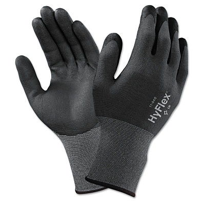 HYFLEX 11840 15G PUR/GYNYL/SPDX LNR BLK NIT 11